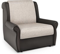 Кресло-кровать Шарм Аккорд М Корфу беж и экокожа шоколад 33070657