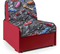 Кресло-кровать Шарм Коломбо БП 60 машинки и красный 170522216