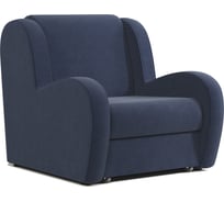 Кресло-кровать Шарм Барон 80 велюр Ультра миднайт 170523826