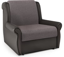 Кресло-кровать Шарм Аккорд М 60 рогожка латте и экокожа шоколад 170522068