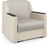 Кресло-кровать Шарм Аккорд Д 60 экокожа беж и шенилл беж 170522016