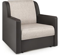 Кресло-кровать Шарм Аккорд Д 80 Корфу беж и экокожа шоколад 170522024