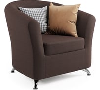 Кресло Шарм Евро шоколадная рогожка 11122101