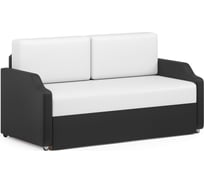 Кушетка Шарм Малыш экокожа, белый с черным 11122107