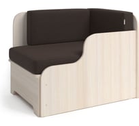 Кушетка Шарм Мелодия правый, шоколад 104210716