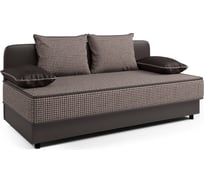 Кушетка Шарм Прима Корфу коричневый и экокожа, шоколад 403210028