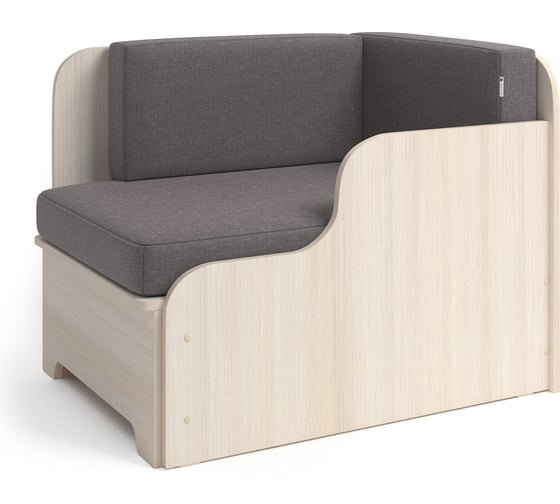 Кушетка Шарм Мелодия правый, латте 104210717 1