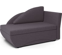 Кушетка Шарм Трио правый, рогожка, серый 403210041