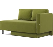 Кушетка Шарм Леон правый, велюр, Дрим эппл 170523614