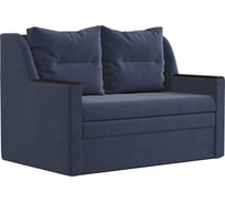 Диван-кровать Шарм Дуэт велюр, Ультра миднайт 170523774