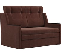 Диван-кровать Шарм Классика 2Д велюр, Дрим шоколад 170523623