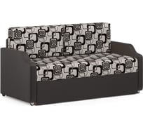 Кушетка Шарм Малыш шенилл, ромб+экокожа, коричневый 1910227