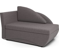 Кушетка Шарм Трио левый, рогожка, латте 403210047