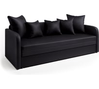 Софа Шарм Трио экокожа, черный 1006024