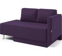 Кушетка Шарм Леон правый, рогожка, фиолетовый 403210072
