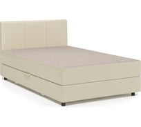 Кровать Шарм Классика 140, Корфу беж и экокожа беж 104210570