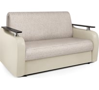 Диван аккордеон Шарм Гранд Д 140 корфу бежевый и экокожа бежевый 33070413