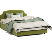 Кровать односпальная Шарм с подъемным механизмом, 100, велюр Дрим эппл 170523955