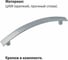 Мебельная ручка-скоба Trodos ZY-9А 96 мм, сплав ЦАМ 36 г, хром, хедер 303645 3