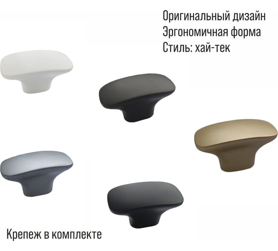 Мебельная ручка-кнопка Trodos 2063K сплав ЦАМ, сатиновое золото матовый хедер 303818