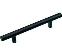 Мебельная ручка-рейлинг Trodos 8926 D12x96-156 мм, сталь черный 303140