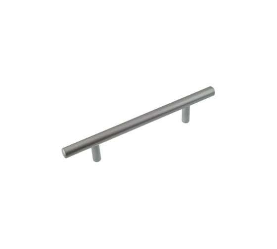 Мебельная ручка-рейлинг Trodos 8925 D10x160-220 мм, сталь, хром, матовый хедер 303134