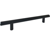 Мебельная ручка-рейлинг Trodos 8926 D12x128-188 мм, сталь черный 303141