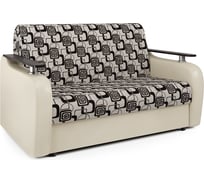 Диван аккордеон Шарм Гранд Д 160 экокожа бежевый и ромб 33070447