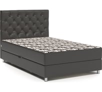 Тахта Шарм эль 160, экокожа шоколад и ромб 104210664