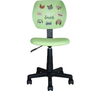 Кресло компьютерное детское Стул Груп ЛОЛО Pet Lover, зеленый 5256D Pet green