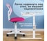 Кресло компьютерное детское Стул Груп ЛОЛО Mermaid Tail, пластик белый 5256D-W M Tail 5