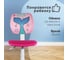Кресло компьютерное детское Стул Груп ЛОЛО Mermaid Tail, пластик белый 5256D-W M Tail 7
