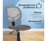 Кресло компьютерное детское Стул Груп ЛОЛО, серый 5256 mesh ch.grey 9