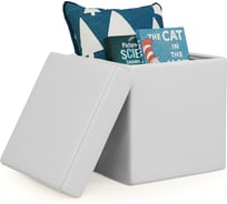 Пуф складной Шарм Пикник экокожа, белый 170523739