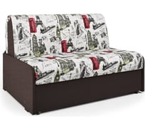 Диван кровать Шарм Коломбо БП 120 Париж и рогожка шоколад 33070487