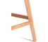 Барный стул Tetchair TULIP BAR (mod. C1014H-1) пластик/дерево, 42x47.5x104 см, White (белый) 70029/ натуральный 24392 7