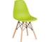 Стул Tetchair CINDY (EAMES) (mod. 1801) дерево бук/металл/сиденье пластик, 45x51x82 см, Olive (оливковый) 21373 1