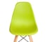Стул Tetchair CINDY (EAMES) (mod. 1801) дерево бук/металл/сиденье пластик, 45x51x82 см, Olive (оливковый) 21373 6