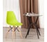 Стул Tetchair CINDY (EAMES) (mod. 1801) дерево бук/металл/сиденье пластик, 45x51x82 см, Olive (оливковый) 21373 7