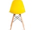 Стул Tetchair CINDY (EAMES) (mod. 1801) дерево бук/металл/сиденье пластик, 45x51x82 см, Yellow (желтый) 21376 3