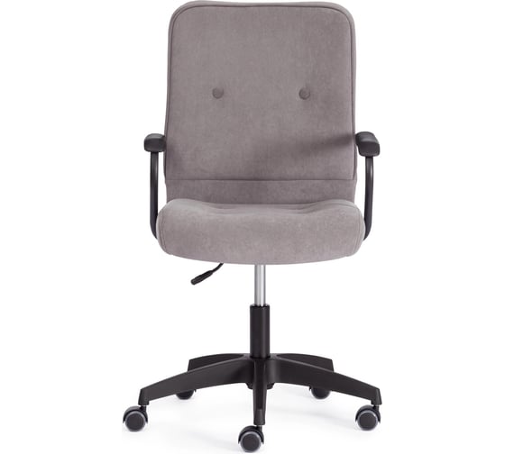 Кресло Tetchair WIND флок, серый 29 21620