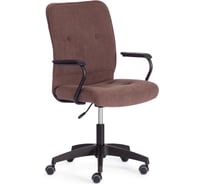 Кресло Tetchair WIND флок, коричневый 6 21621