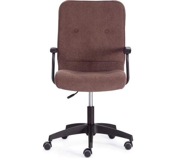 Кресло Tetchair WIND флок, коричневый 6 21621