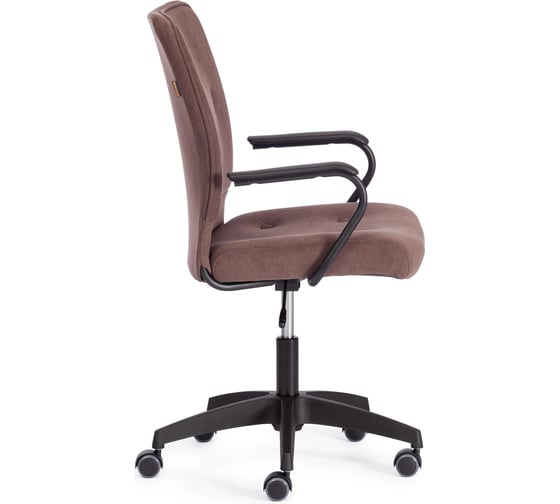 Кресло Tetchair WIND флок, коричневый 6 21621