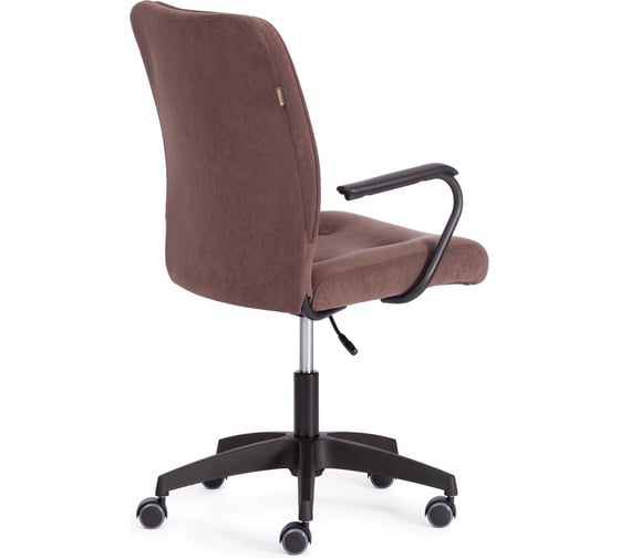 Кресло Tetchair WIND флок, коричневый 6 21621