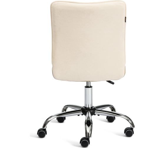Кресло Tetchair ONE флок, молочный 4 21660