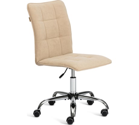 Кресло Tetchair ONE флок, бежевый 7 21659