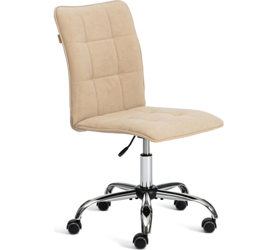 Кресло Tetchair ONE флок, бежевый 7 21659