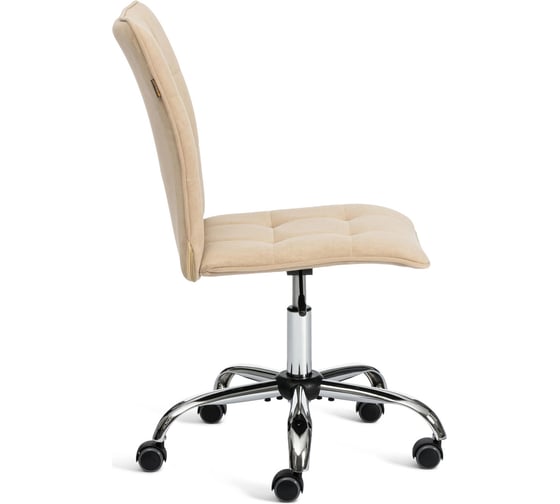 Кресло Tetchair ONE флок, бежевый 7 21659