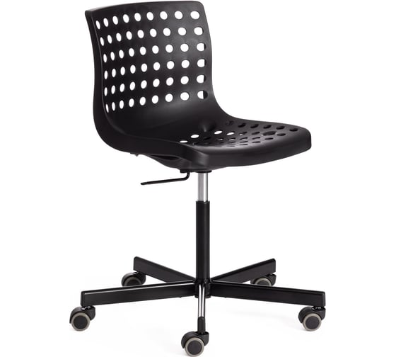 Комплект офисных кресел Tetchair SKALBERG OFFICE (mod. C-084-B) 2 шт., металл/пластик, 46x59x75-90 см, Black (черный) 19261 1